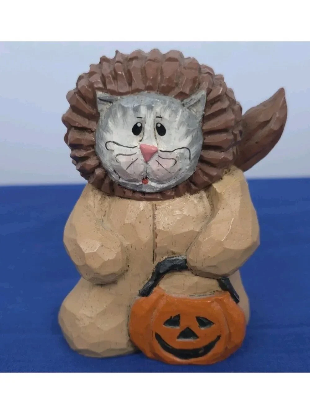 VTG Eddie Walker Cat in Lion Costume Halloween Midwest of Cannon Falls 4 inch